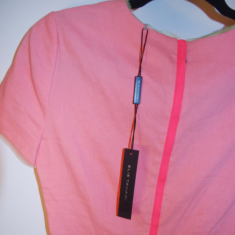 Elie Tahari NWT Linen Dress - Size 6